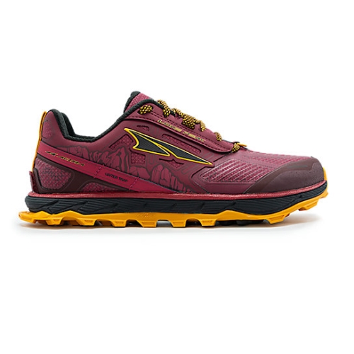 Beet Red Altra LONE PEAK 4 Women's Trail Shoes | OFJLSIY-76