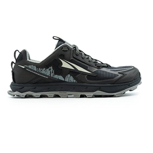 Black Altra LONE PEAK 4.5 Women's Hiking Shoes | FWCIZKO-10