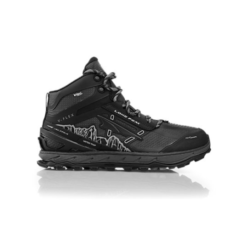 Black Altra LONE PEAK 4 Men's Hiking Shoes | UCEIYPG-60