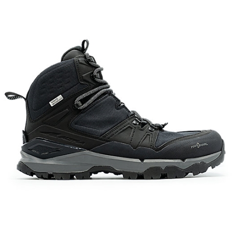 Black Altra TUSHAR BOOT Men's Hiking Shoes | DXWZFUK-10