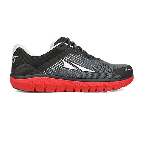 Black / Gray / Red Altra PROVISION 4 Men's Running Shoes | EQHLYDT-72