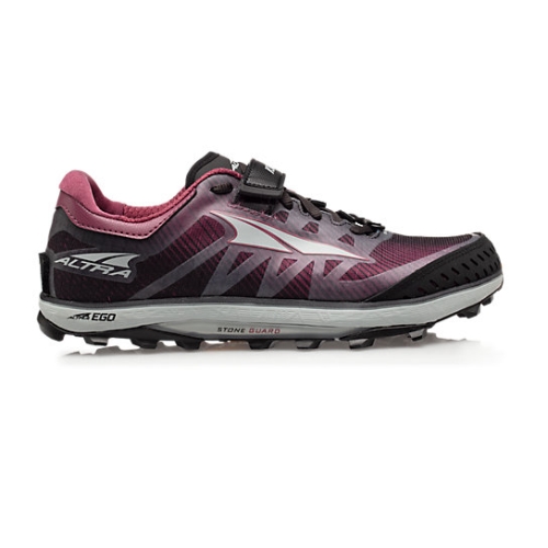 Black / Rose Altra KING MT 2 Women's Trail Shoes | CLMIARW-12