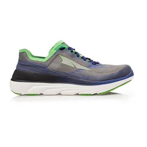 Blue / Green Altra DUO 1.5 Men's Running Shoes | BFILHVD-54