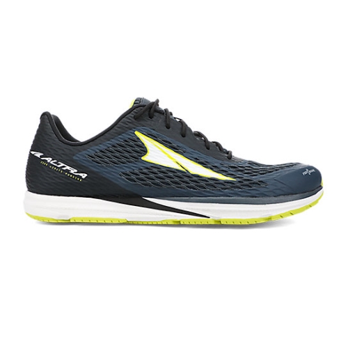 Dark Slate / Lime Altra VIHO Men's Running Shoes | LGJNDBY-87