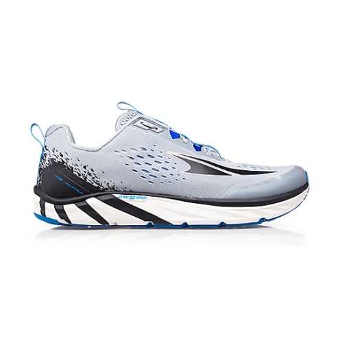 Gray / Blue Altra TORIN 4 Men's Running Shoes | WMELRSP-60