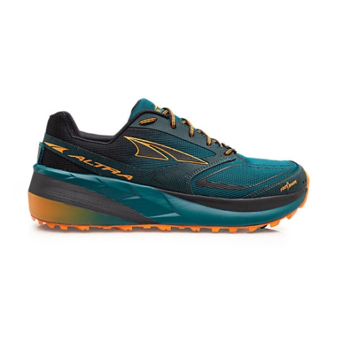 Green / Orange Altra OLYMPUS 3.5 Men's Hiking Shoes | RFKSCND-23