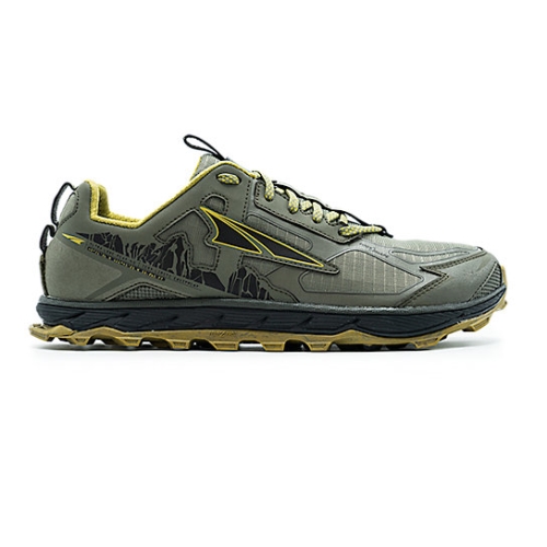 Olive / Willow Altra LONE PEAK 4.5 Men's Hiking Shoes | RVAJMGS-56