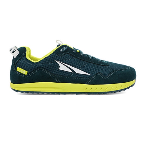 Teal / Lime Altra KŌKIRI Men's Running Shoes | LHTANQR-24